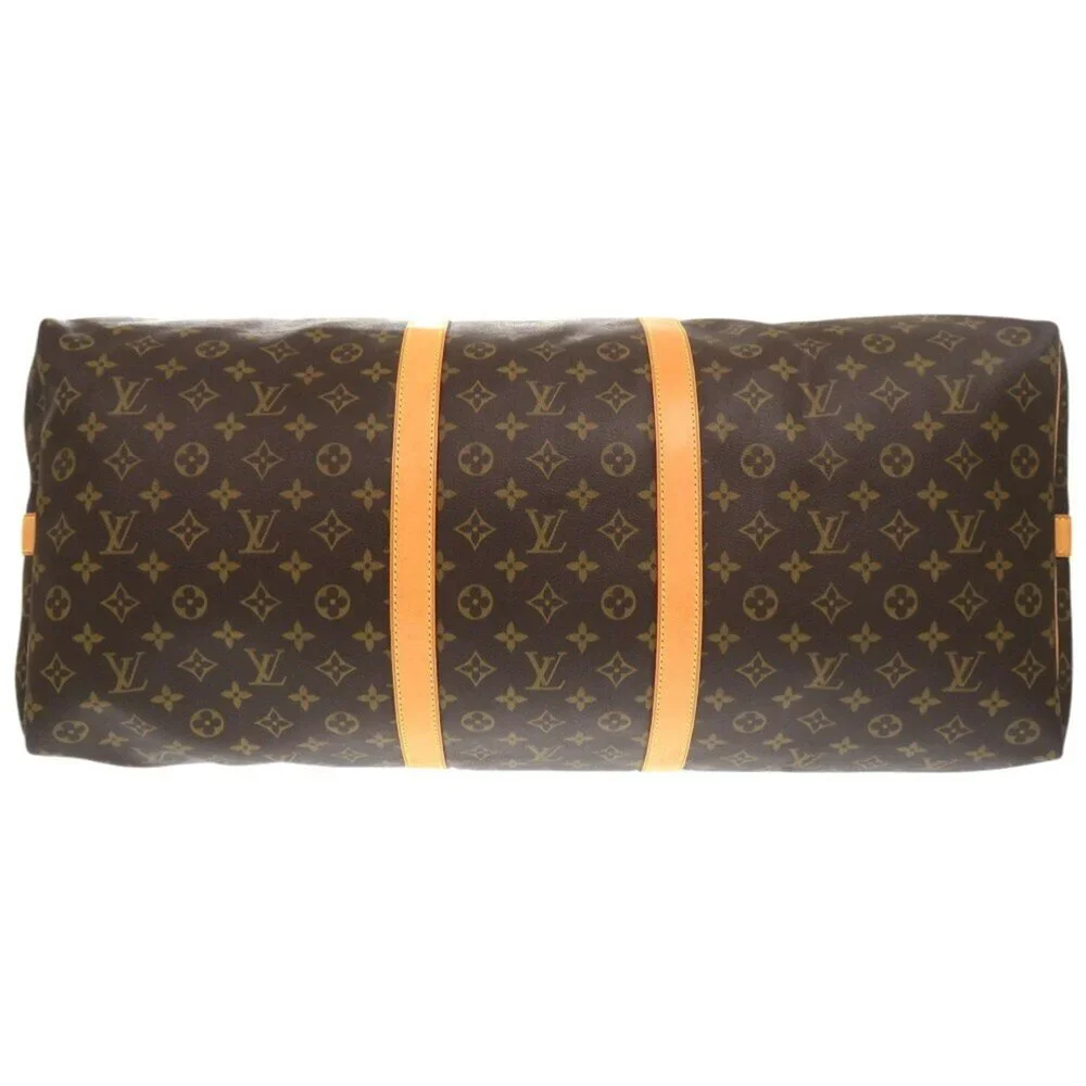 LOUIS VUITTON Authentic Brown Monogram Boston Bag - Picture 4 of 11